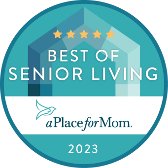 2023 A Place for Mom Best of Senior Living Award
